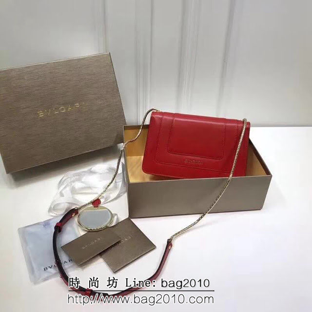BVLGARI寶格麗 專櫃新款 蛇頭扣環 單層蛇頭包 鏈條單肩斜挎包 B39174 FYD1327